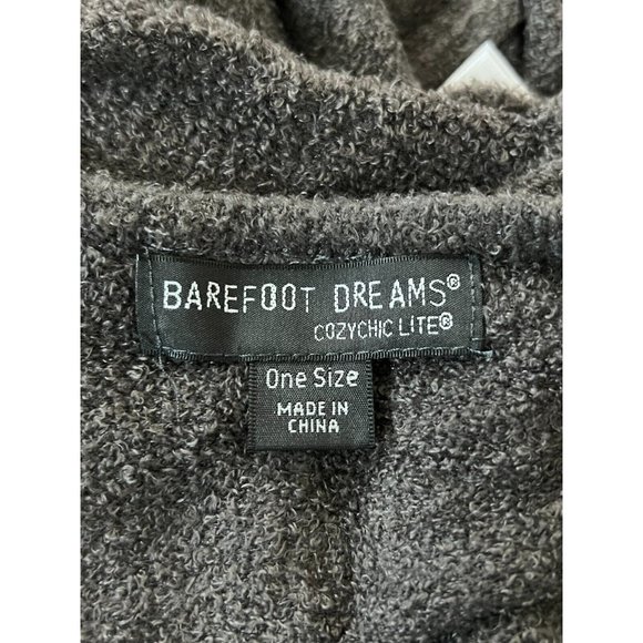 Barefoot Dreams Cozychic Womens Gray Cardigan Sweater Cliffside Wrap One… - Picture 5 of 8